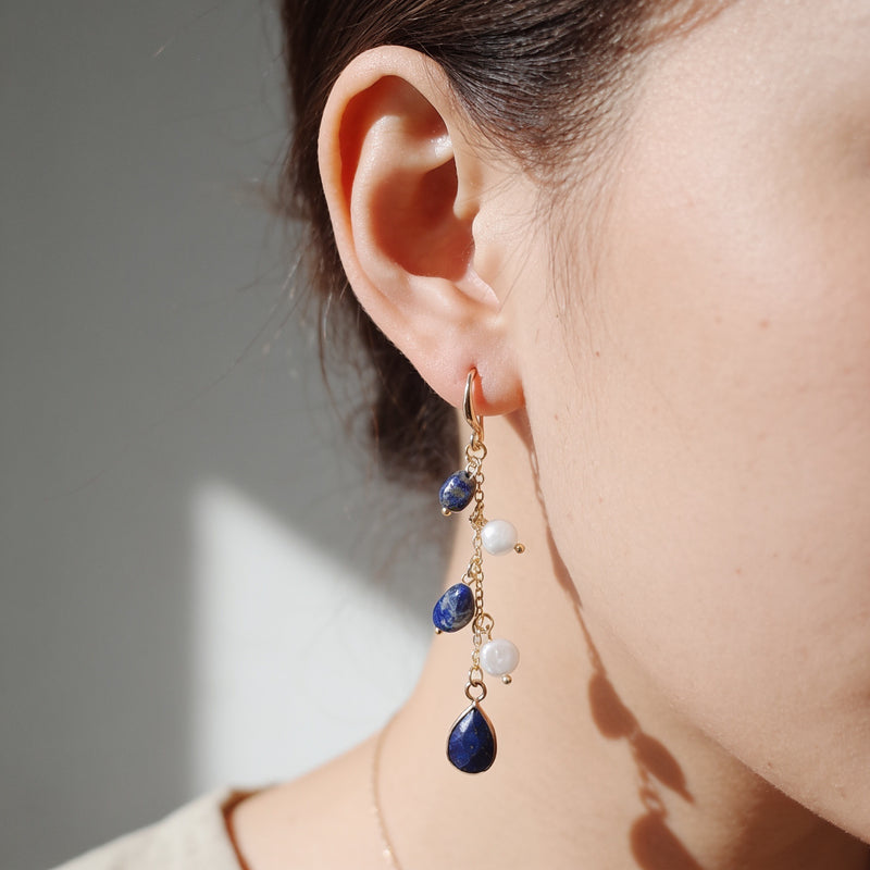 Lapis Lazuli Earrings “Mirelya”