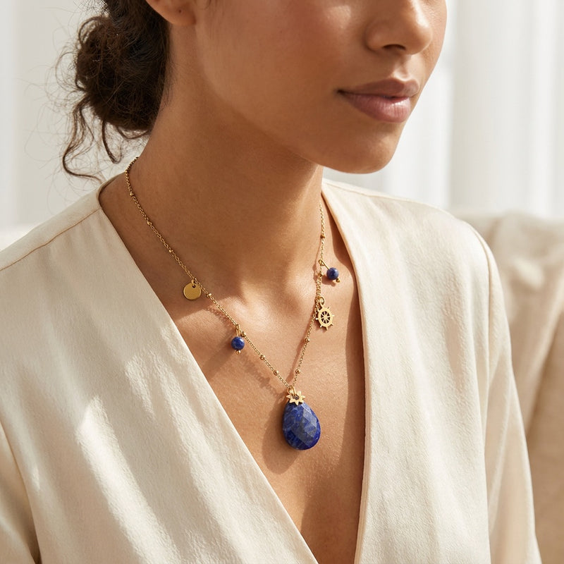 Lapis Lazuli Necklace "Joy"
