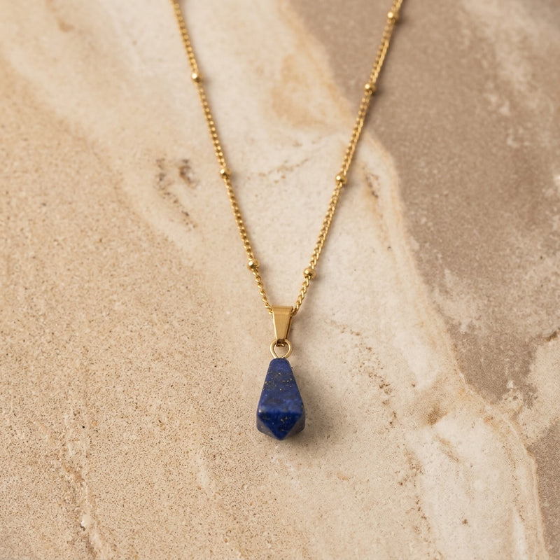 Lapis Lazuli Necklace "Cleo"
