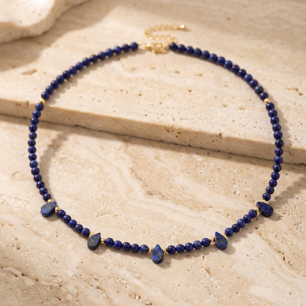 Lapis Lazuli Necklace "Reflection"
