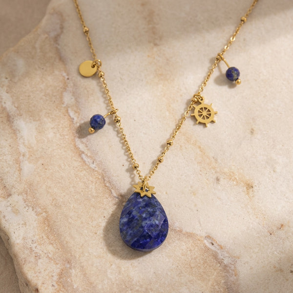 Lapis Lazuli Necklace "Joy"