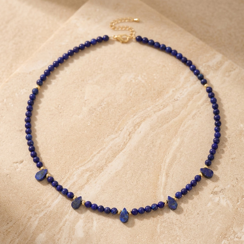 Lapis Lazuli Necklace "Reflection"
