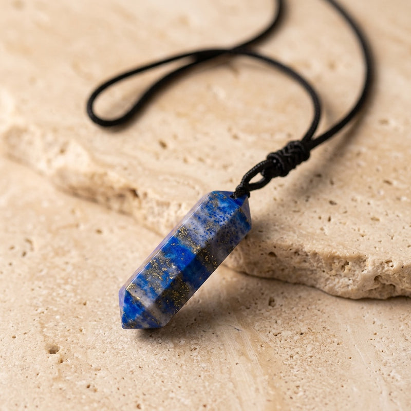 Lapis Lazuli Totem Necklace "Totem"