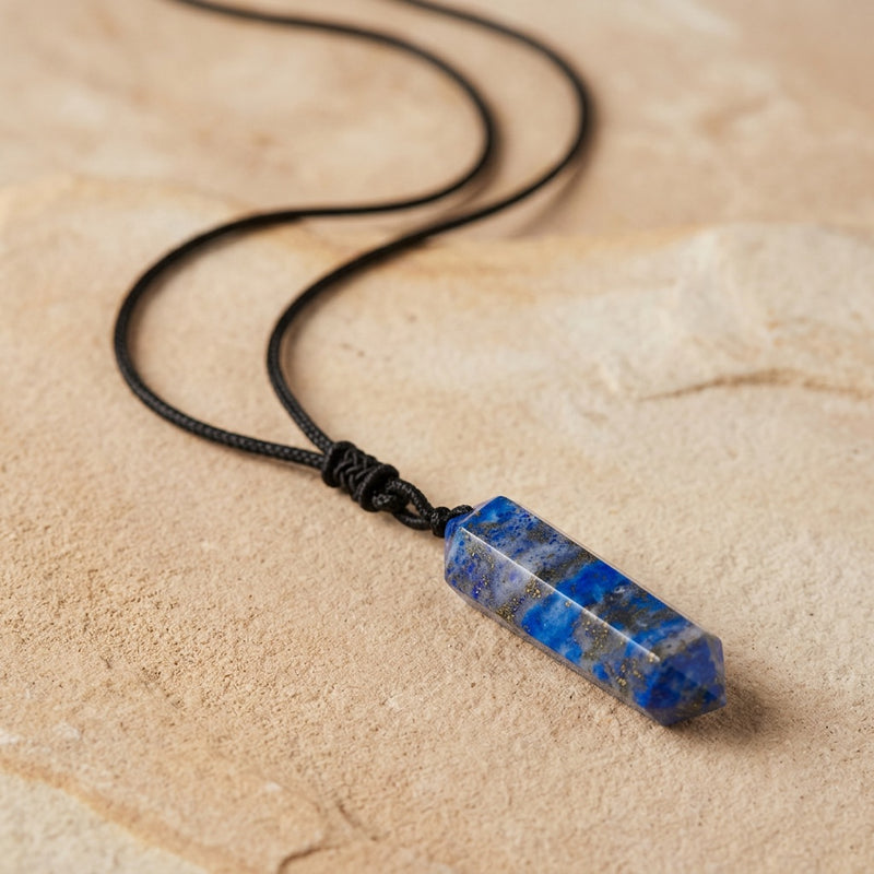Lapis Lazuli Totem Necklace "Totem"