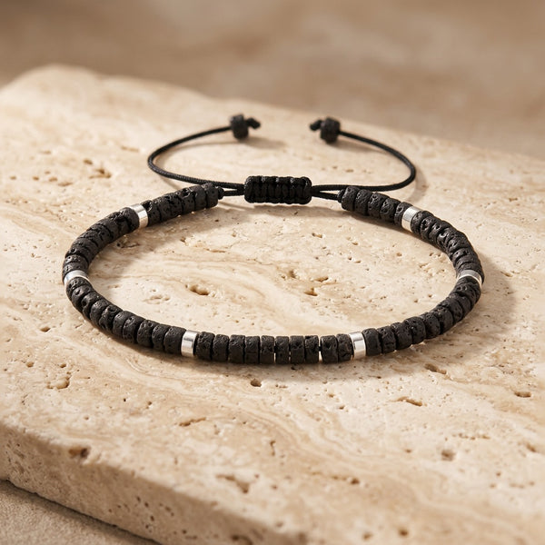 Lava Stone Bracelet "Emperor"