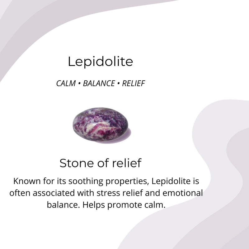 Lepidolite Bracelet "Element"