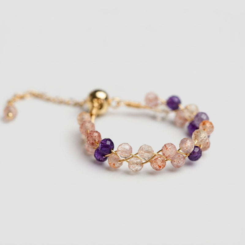 Lepidolite Ring "Grape"