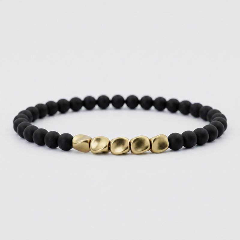 Black Onyx bracelet "DIVIN"