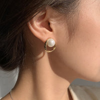 Pearl Earrings “Luméa”