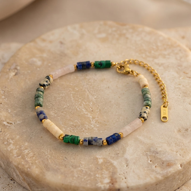 Mixed Gemstone Bracelet “ZIYOU”