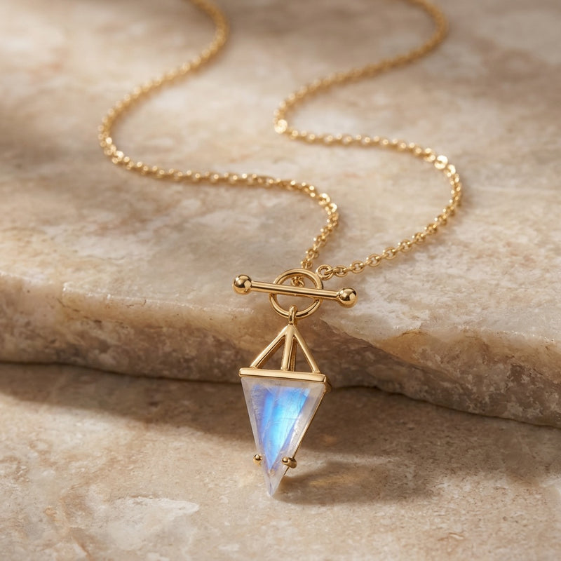 Moonstone Necklace "Hero"