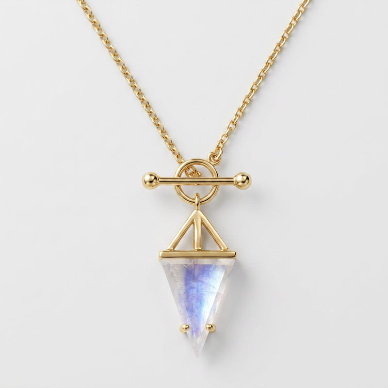 Moonstone Necklace "Hero"