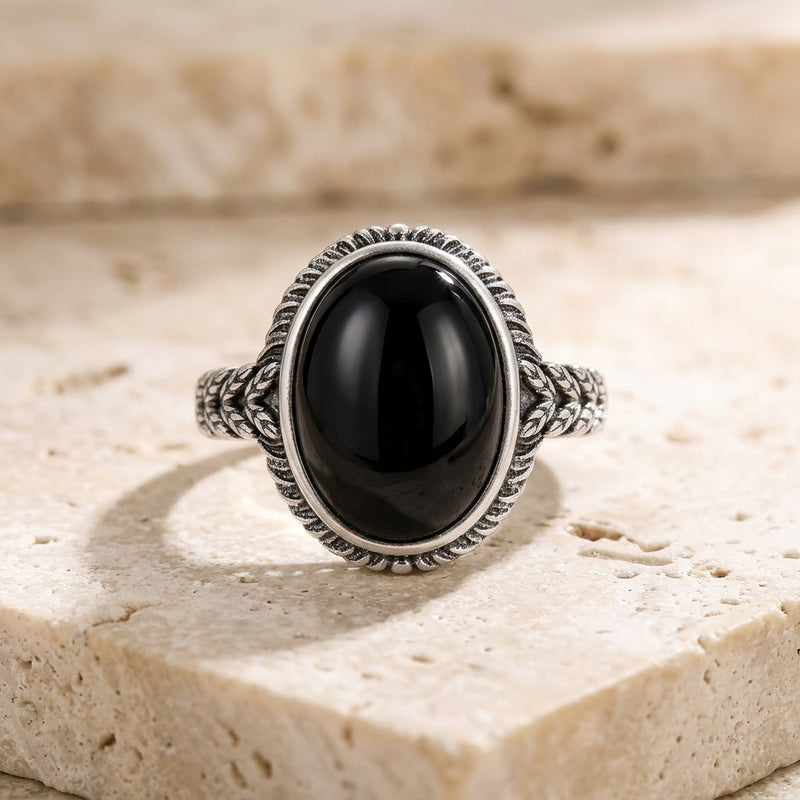 Black Onyx Ring “Velmoris”