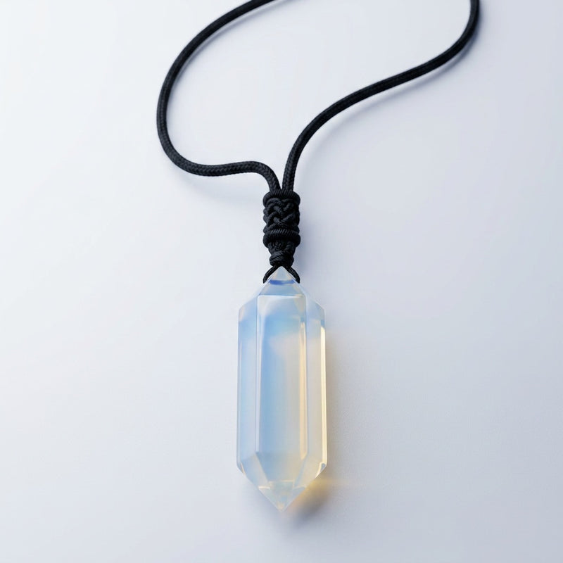 Opal Necklace "Totem"