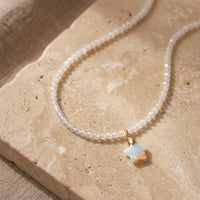 Opal Necklace "Stela"