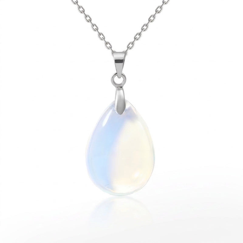 Opal Stone Necklace "Perle"