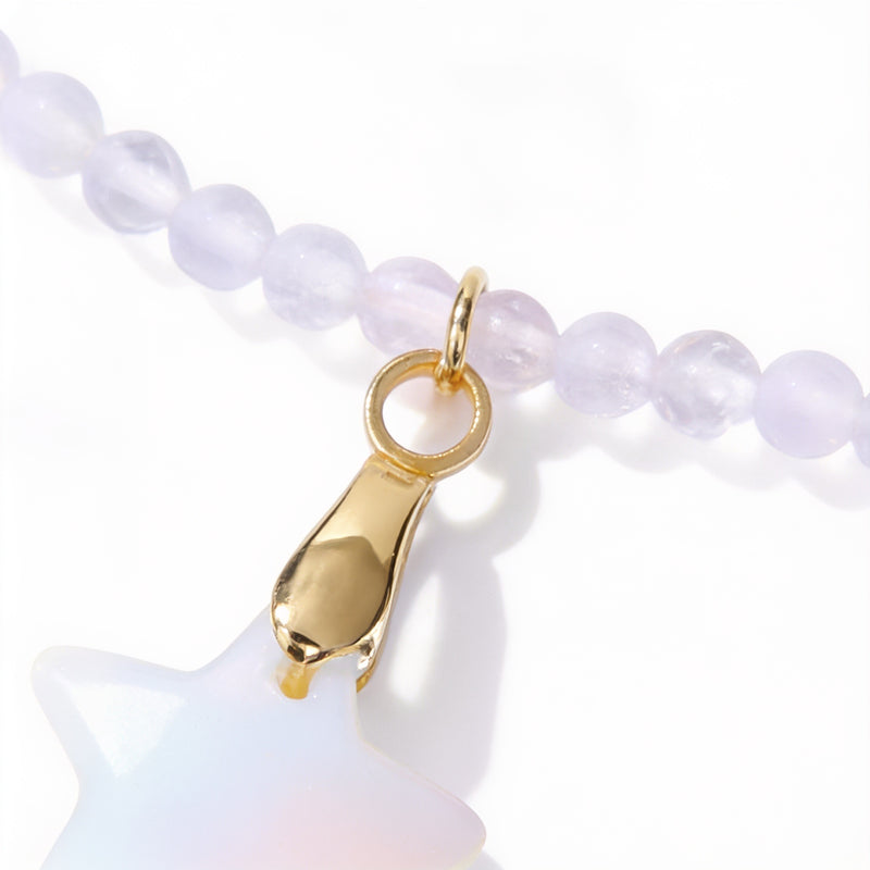 Opal Necklace "Stela"