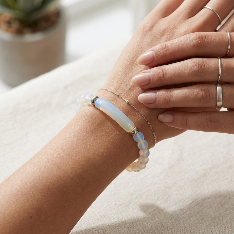 Opal Stone Bracelet "Noelya"