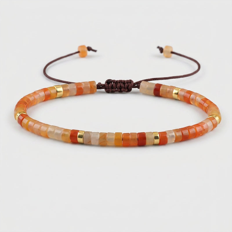 Carnelian Stone Bracelet "Emperor"