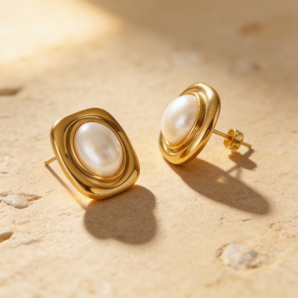 Pearl Earrings "Avelis"