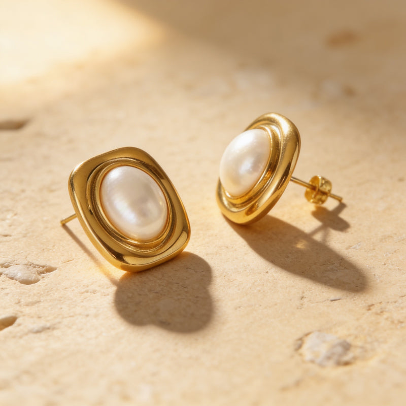 Pearl Earrings "Avelis"