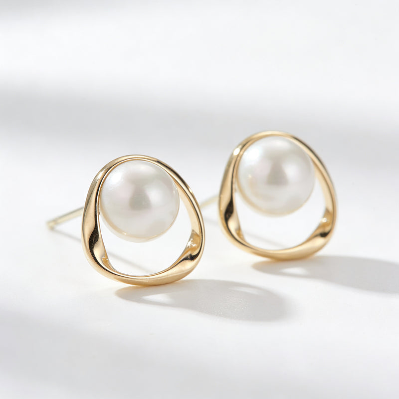 Pearl Earrings “Luméa”
