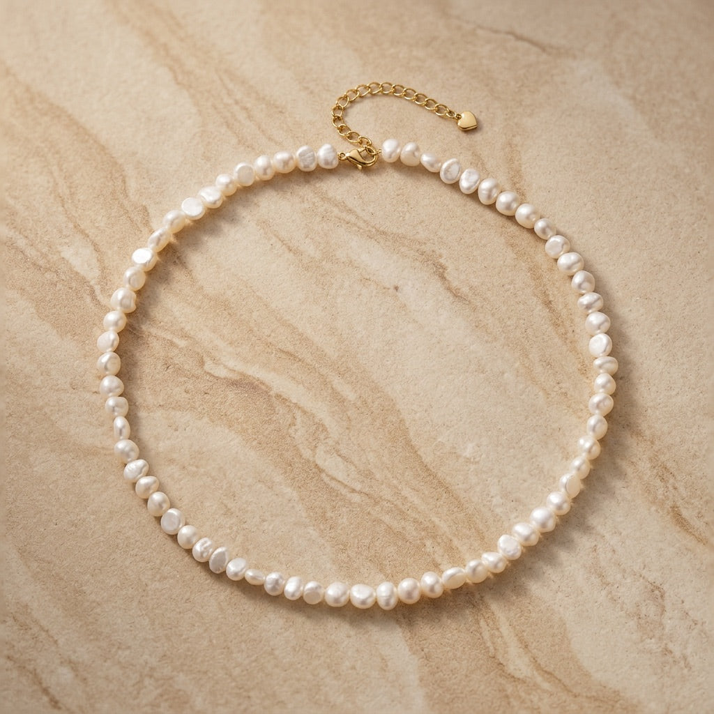 Pearl Necklace "Saint Jacques"