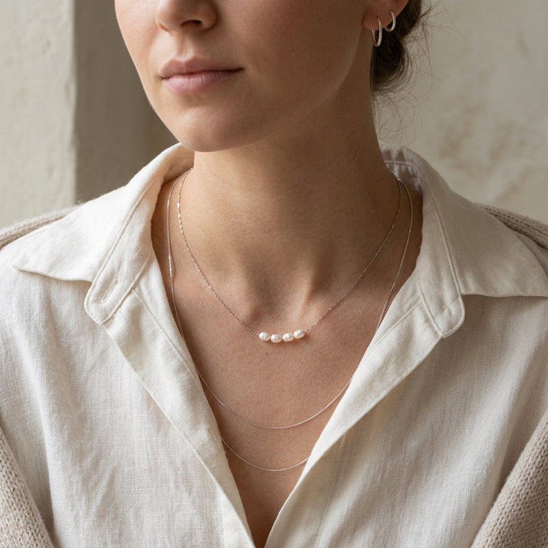 Pearl Necklace "Minimalist"
