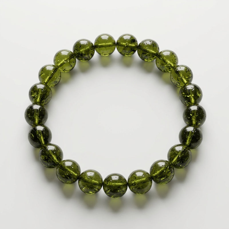 Peridot Stone Bracelet "Verdi"
