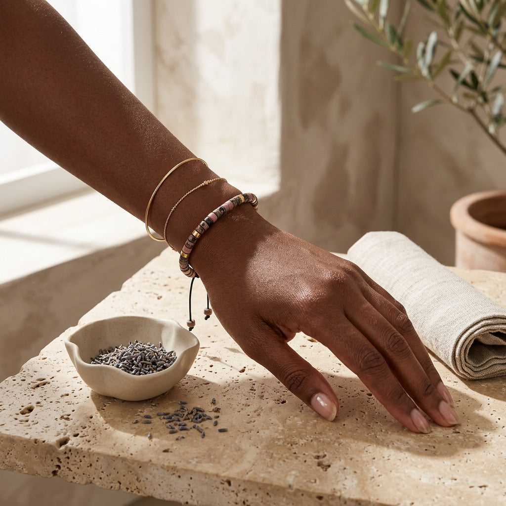 Rhodonite Bracelet "Emperor"