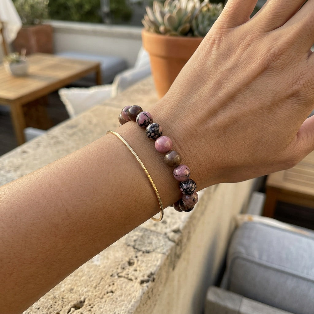 Rhodonite Bracelet "Element"