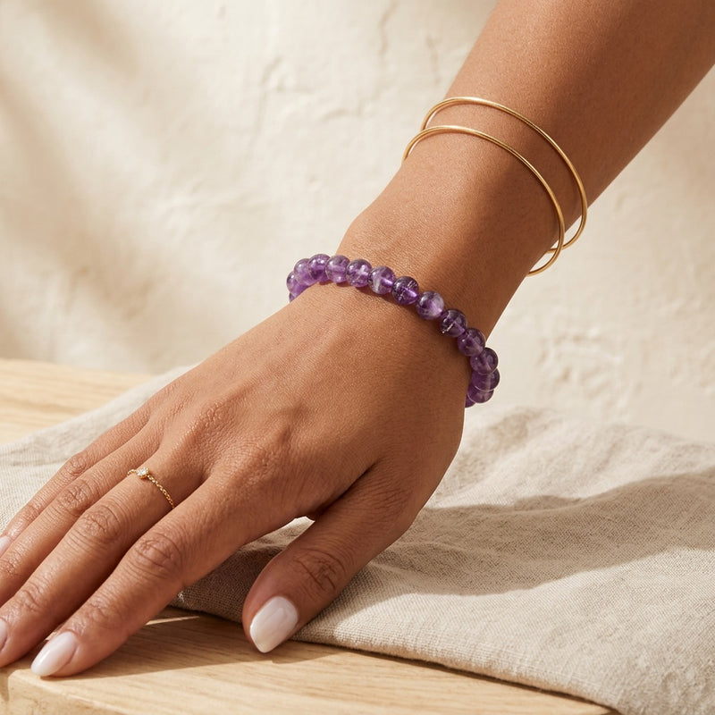 Lepidolite Bracelet "Element"