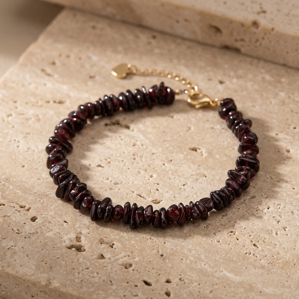 Red Garnet bracelet "Shan"