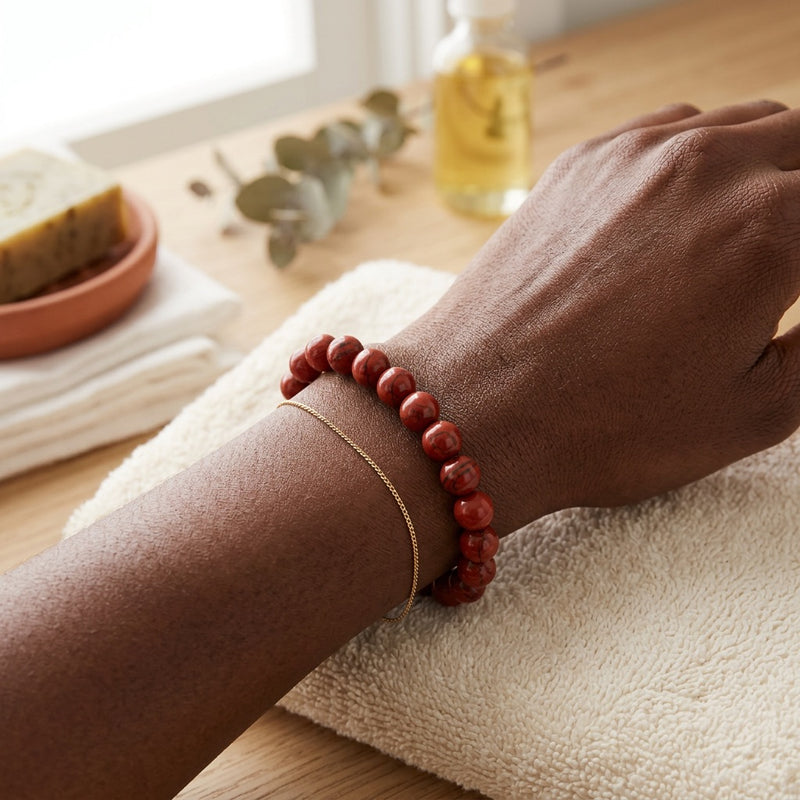 Red Jasper Bracelet "Element"