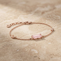 Rose Quartz Bracelet "Selune"