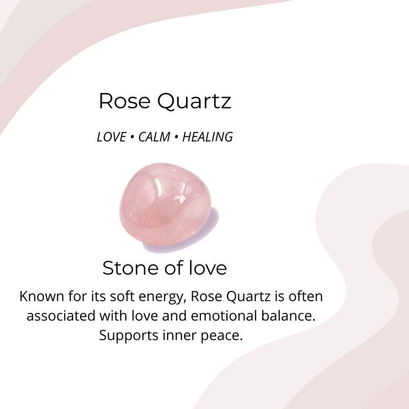 Adjustable Rose Quartz Ring "Velour"