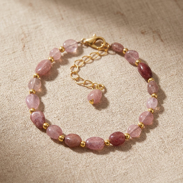 Rose Quartz Bracelet "Yanlei"