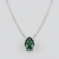 Green Onyx necklace "forest whisper"