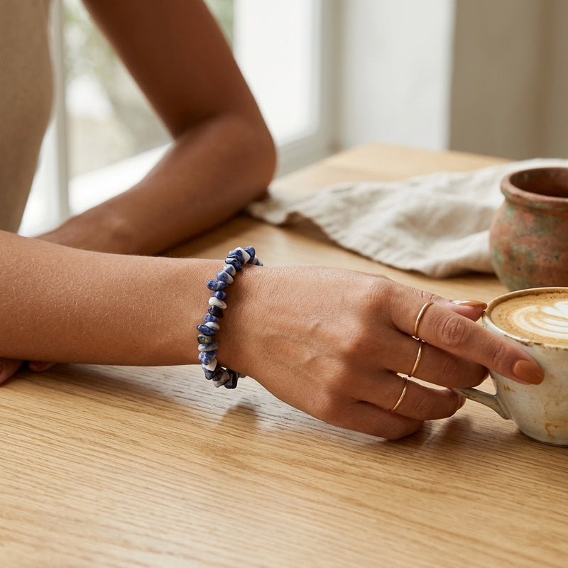 Sodalite Stone Bracelet "Nama"