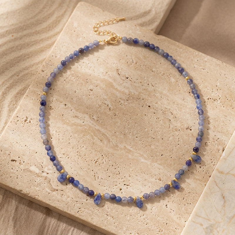 Sodalite Necklace "Reflection"