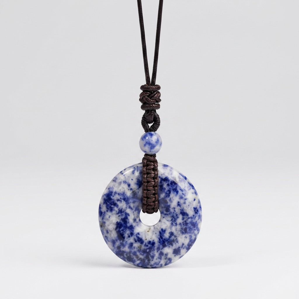 Sodalite Stone Pendant Orbit