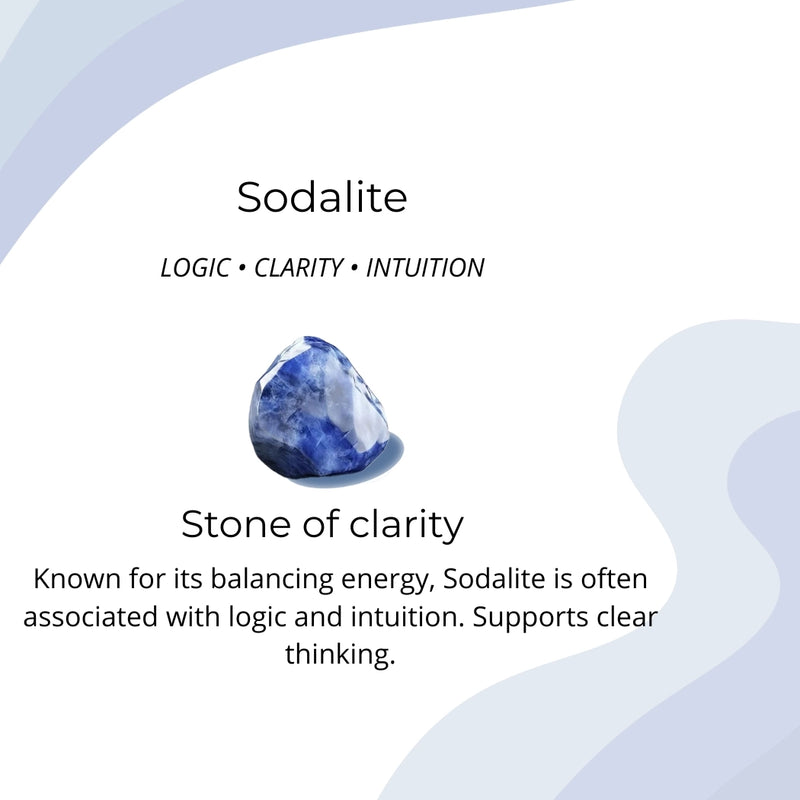 Sodalite Stone Bracelet "Bohem"