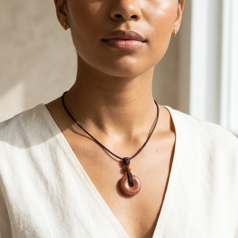 Sunstone Pendant Orbit