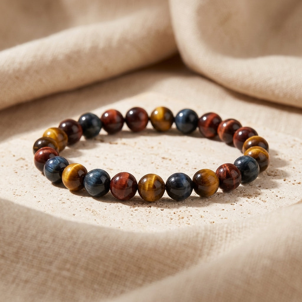 Tiger Eye Stone Bracelet “Element Veyron”