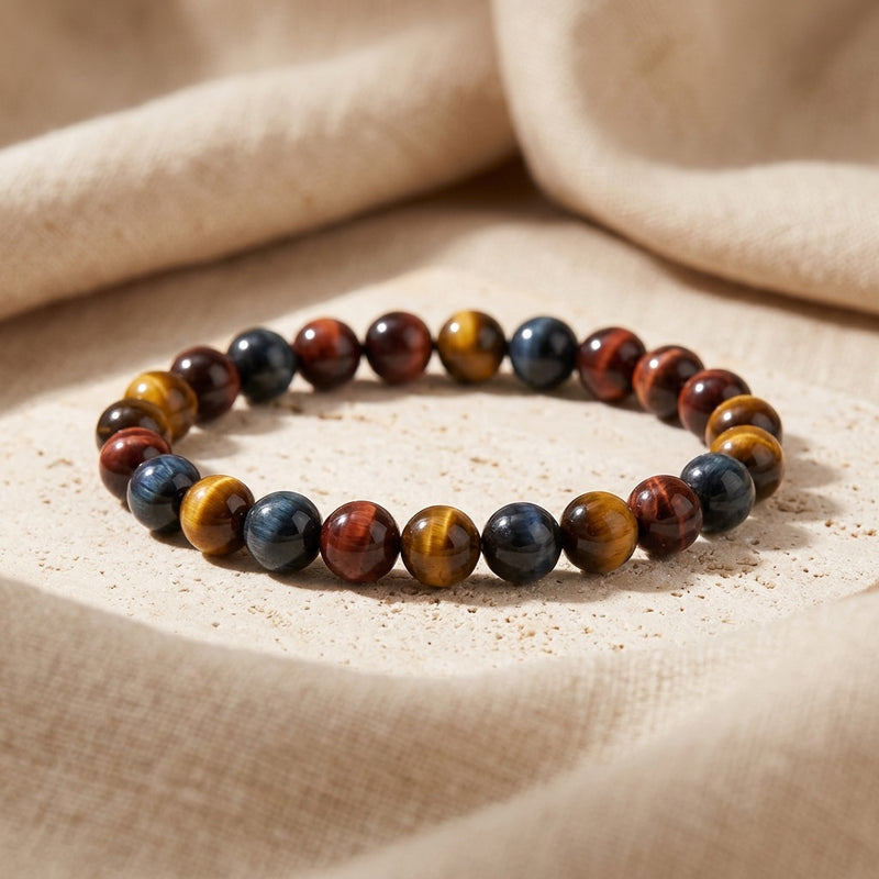 Tiger Eye Stone Bracelet “Element Veyron”