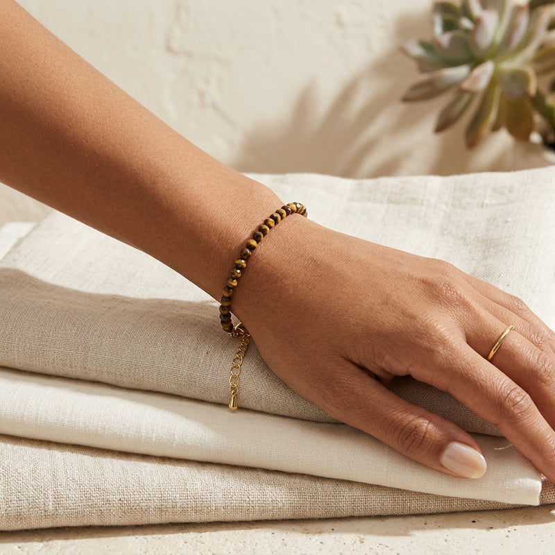 Tiger Eye Bracelet "Bohem"