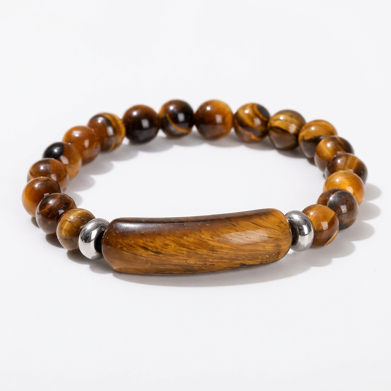 Tiger Eye Stone Bracelet "Solvane"