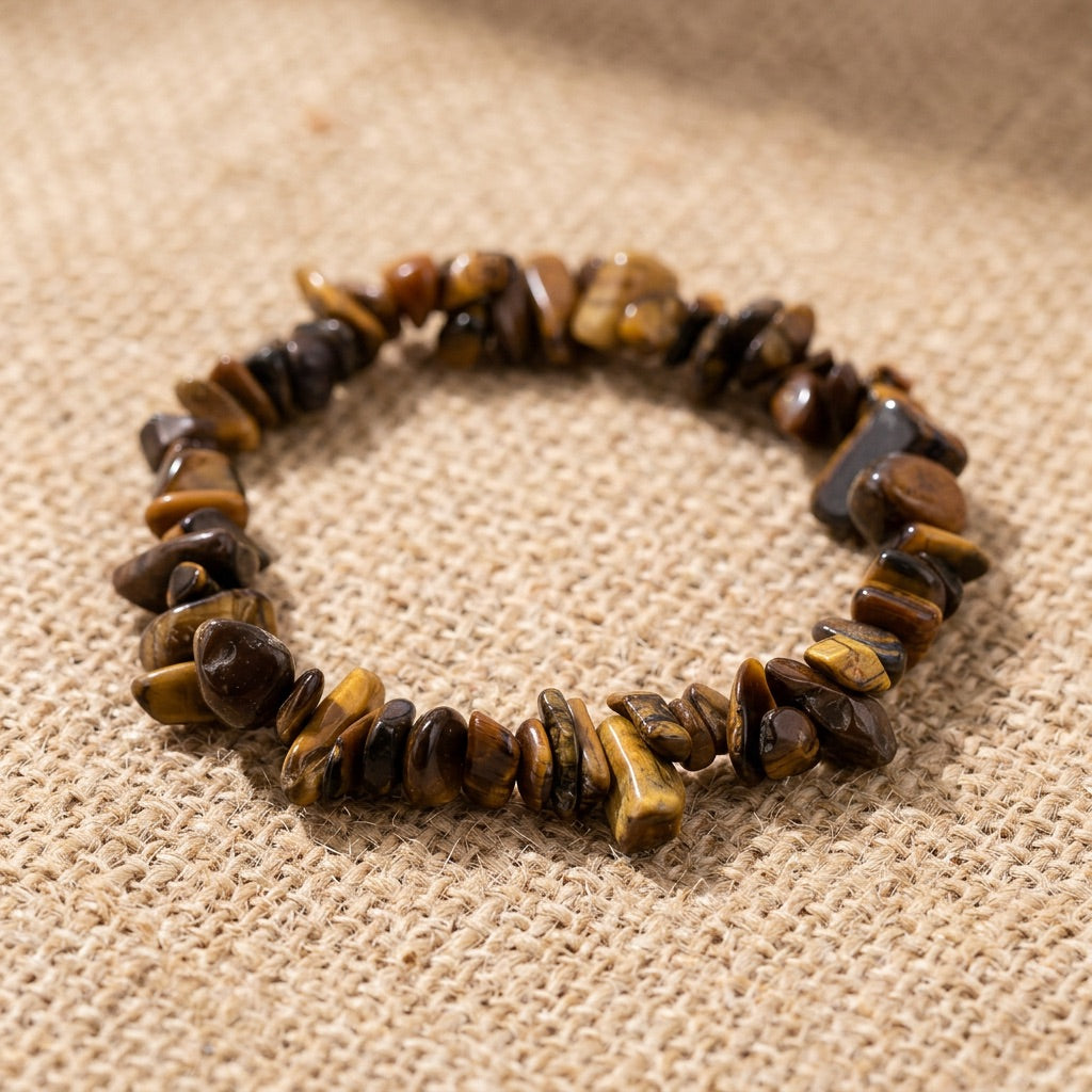 Tiger Eye Stone Bracelet "Nama"