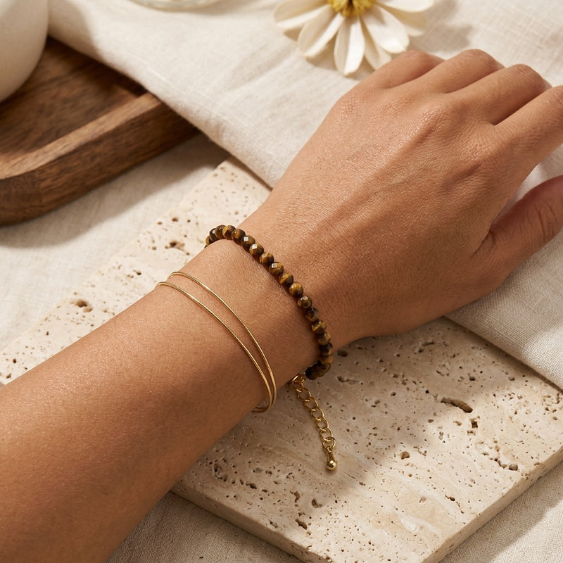 Tiger Eye Bracelet "Bohem"