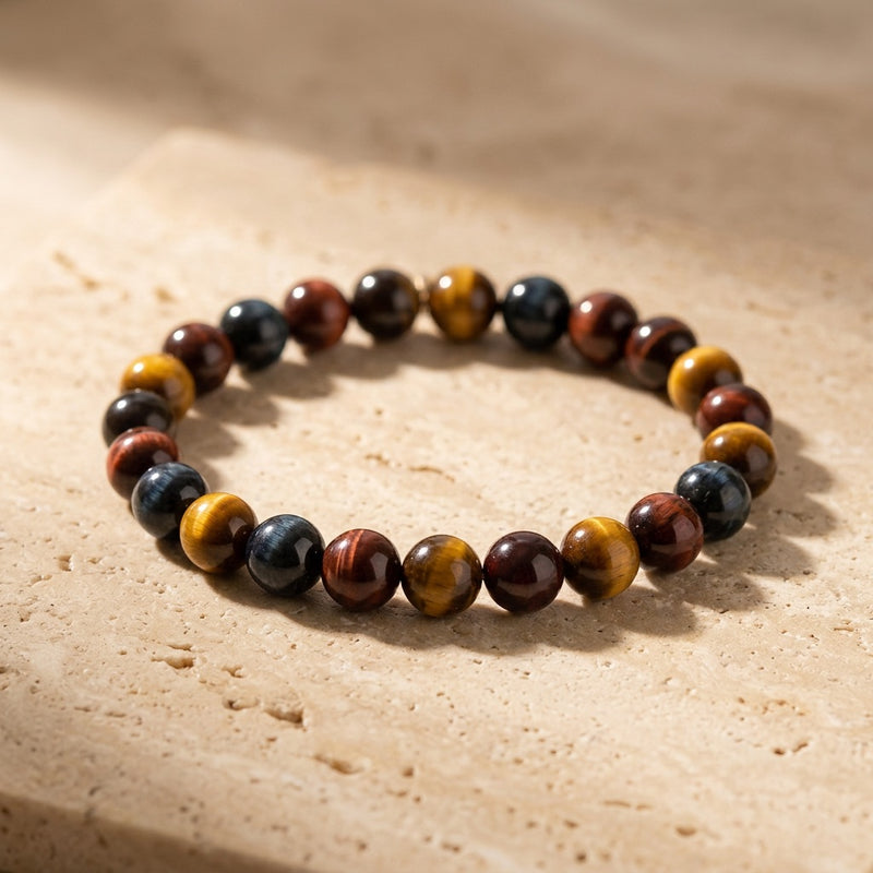 Tiger Eye Stone Bracelet “Element Veyron”